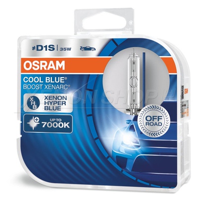 D1S Osram XENARC COOL BLUE BOOST - 66140CBB-HCB
