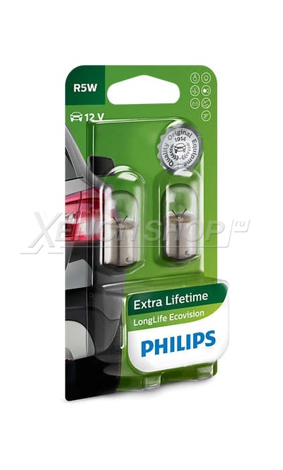 R5W Philips LongLife Eco Vision