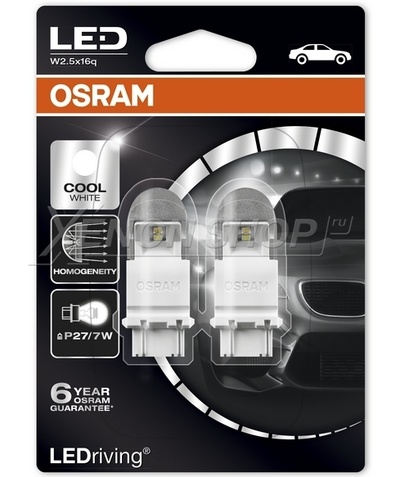 P27/7W Osram Premium Cool White (2шт.) - 3557CW-02B