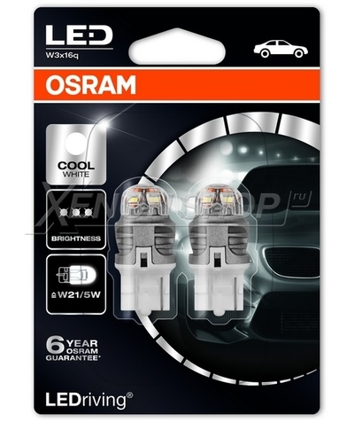 W21/5W Osram Premium Cool White (2шт.) - 7915CW-02B