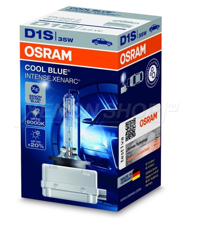 D1S Osram XENARC COOL BLUE INTENSE - 66140CBI/66144CBI