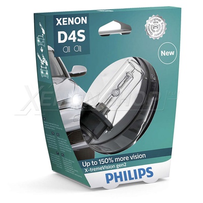 D4S Philips X-treme Vision Gen2 (+150%) - 42402XV2S1