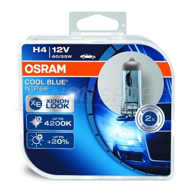 H4 Osram Cool Blue Intense - 64193CBI-HCB (2 шт.)