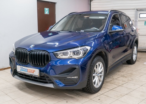 Тонирование передних боковых стекол BMW X1 F48 (2021)