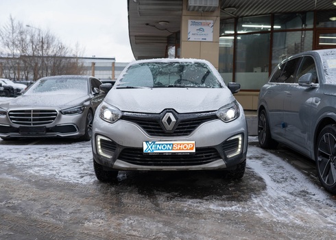 Замена ксеноновых линз Renault Captur