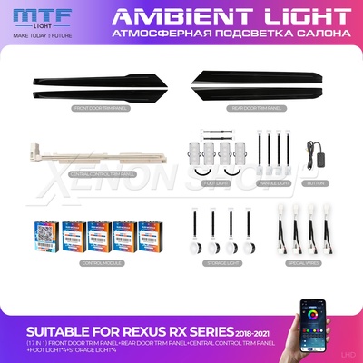 LED-подсветка MTF-Light Lexus RX AL20 (2017-2022)