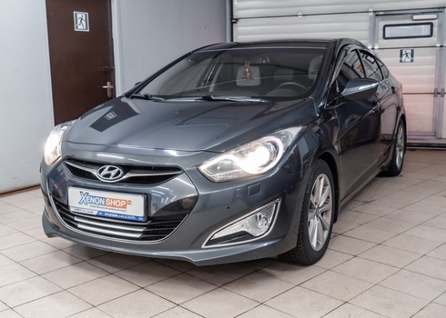 Замена ксеноновых ламп в фарах Hyundai i40