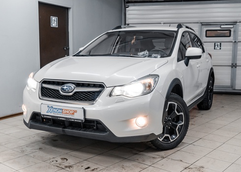 Замена автоламп Subaru XV