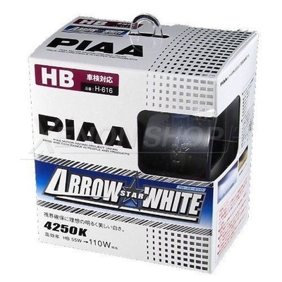 HB4 PIAA Arrow Star White H-616 4250K