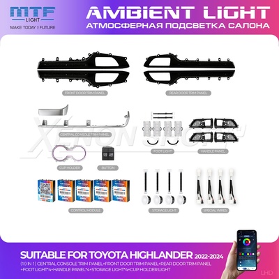 LED-подсветка MTF-Light Higherlander XU70 (2019-2022)