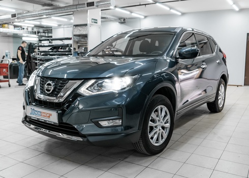 Установка светодиодов в фары Ниссан Х-Трейл / Nissan X-Trail