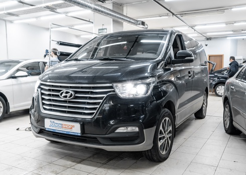 Установка светодиодов в фары Хендай Старекс / Hyundai Starex