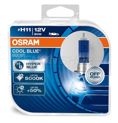 H11 Osram COOL BLUE BOOST - 62211CBB