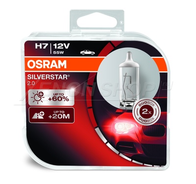 H7 Osram Silverstar 2.0 - 64210SV2-HCB