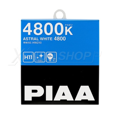 H11 PIAA ASTRAL WHITE HW210 4800K