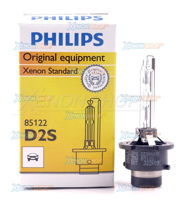 Штатная ксеноновая лампа Philips (Филипс) Original D2S 85122