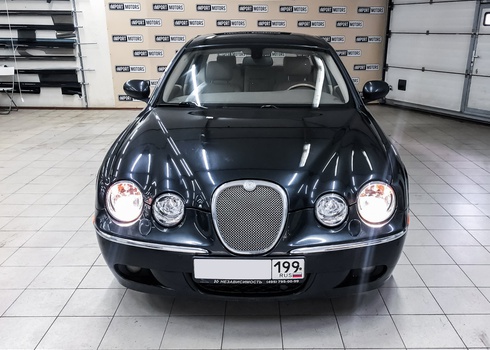 Замена штатных линз Ягуар С Тайп / Jaguar S Type 