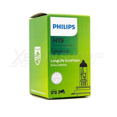 H19 Philips LongLife EcoVision - 12644LLC1