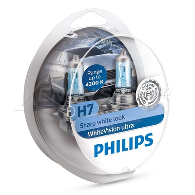 H7 Philips White Vision Ultra - 12972WVUSM (2 шт.)