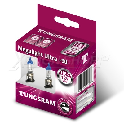 HB3 Tungsram Megalight Ultra +90% - 9005XU B2