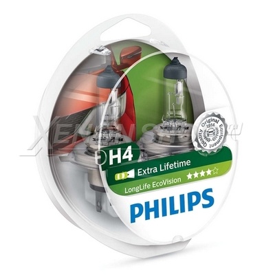 H4 Philips LongLife Eco Vision