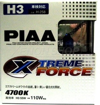 H3 PIAA (4700K) Xtreme Force H-258