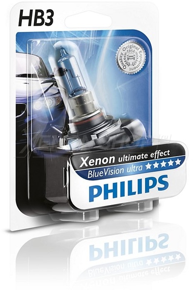 HB3 Philips Blue Vision Ultra 