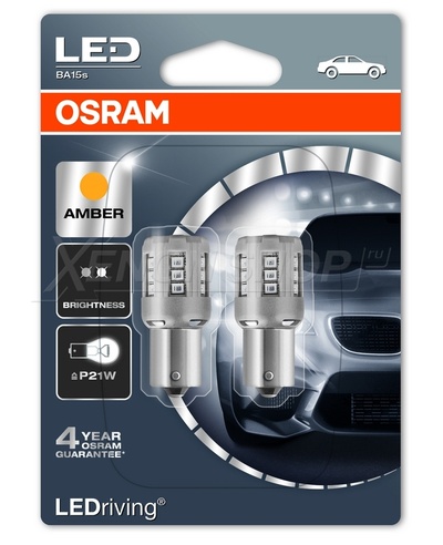 P21W Osram Standart Amber (2шт.) - 7456YE-02B