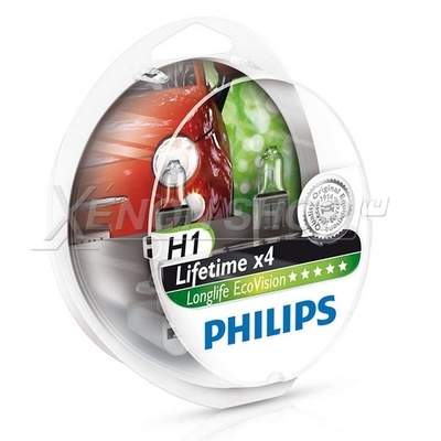 H1 Philips LongLife Eco Vision