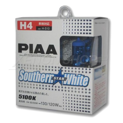 H4 PIAA Southern Star White H-510 5100K