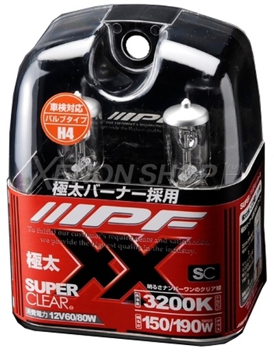 H4 IPF SUPER CLEAR 3200K X51