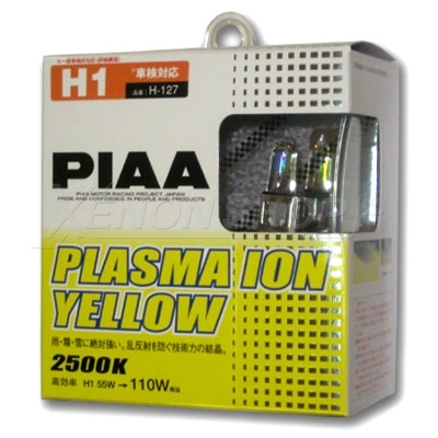 H1 PIAA Plazma Ion Yellow H-127