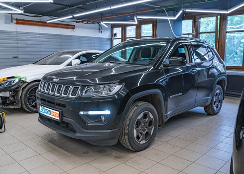 Замена ДХО Jeep Compass на LED-лампы