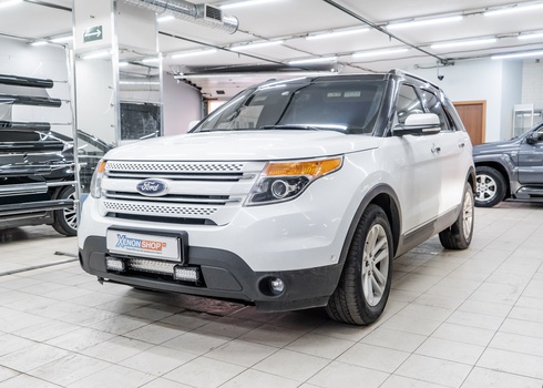 Замена звукового сигнала Форд Эксплорер / Ford Explorer