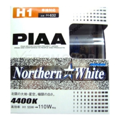 H1 PIAA Northern Star White H-632 4400K