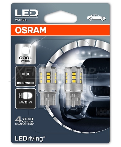 W21W Osram Standart Cool White (2шт.) - 7705CW-02B