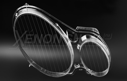 Стекло для правой фары Mercedes E W211 (2002-2009) Стекло для правой фары Mercedes E W211 (2002-2009)