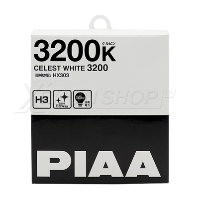 H3 PIAA CELEST WHITE HX303 (3200K)