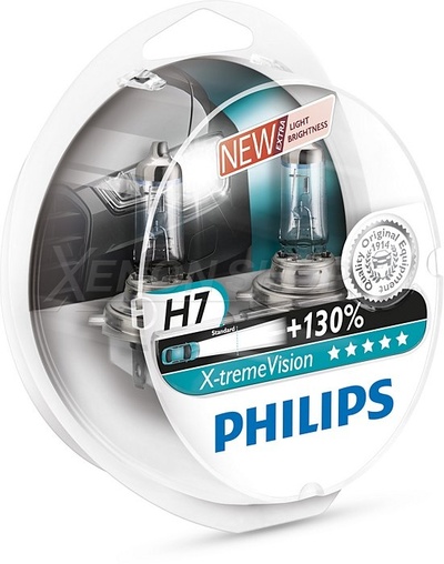 H7 Philips X-Treme Vision +130% - 12972XV+S2 (2 шт.)