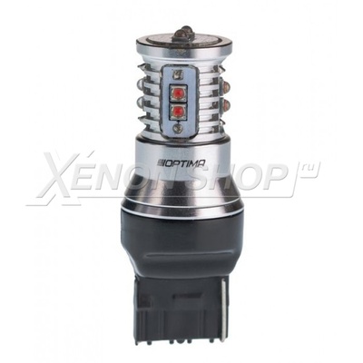 W21W (7440) Optima Premium CREE MINI RED CAN 1800K 12V