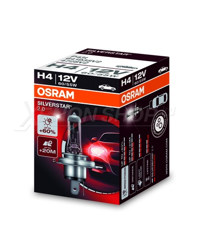 H4 Osram Silverstar 2.0 - 64193SV2