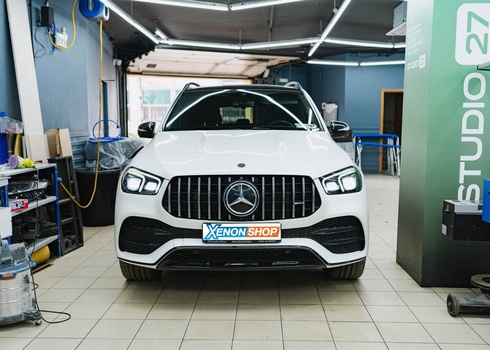 Устранение запотевания фары Mercedes-Benz GLE W167 (2021)