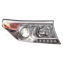 Стекло правой фары TOYOTA LC 200 (2012-2015) 1-й рестайлинг