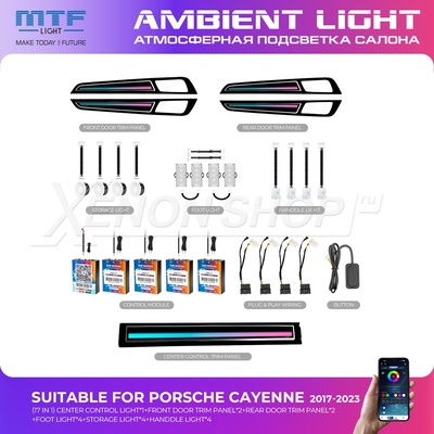 LED-подсветка MTF-Light Porsche Cayenne PO536 (2017-2022)