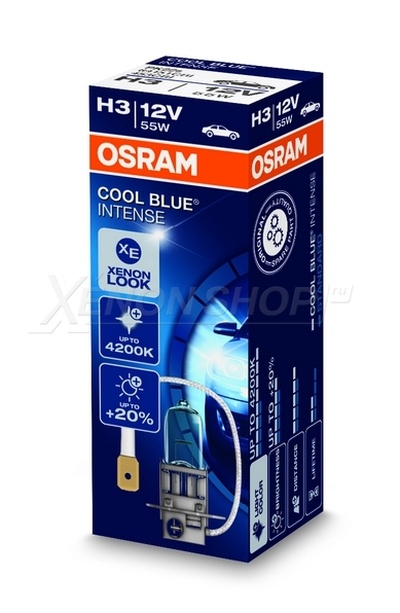 H3 Osram Cool Blue Intense - 64151CBI (1 шт.)