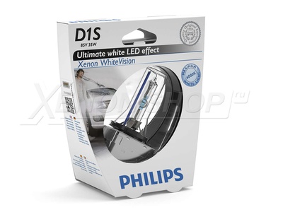D1S Philips Xenon White Vision 6000K