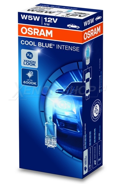 W5W Osram Cool Blue Intense - 2825HCBI-S (10 шт.)