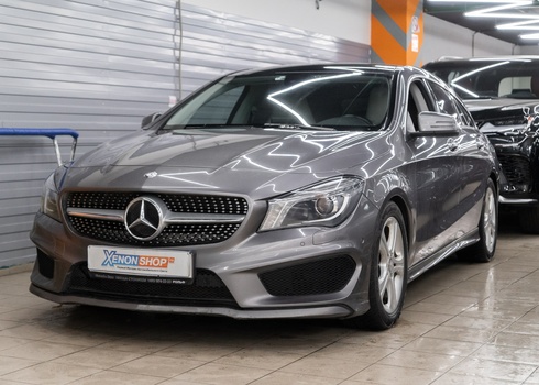 Устранение запотевания фары Mercedes-Benz CLA (2015)