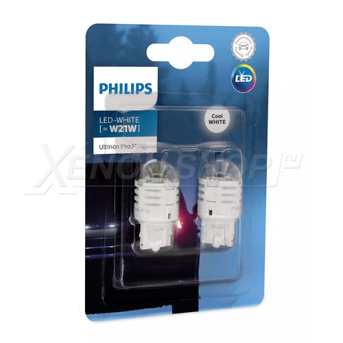 W21W Philips Ultinon Pro3000 SI - 11065U30CWB2 - Белый