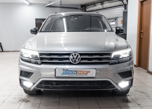Лучшие лампы для ПТФ Volkswagen Tiguan 2 поколения - Замена ламп на светодиоды XS-light